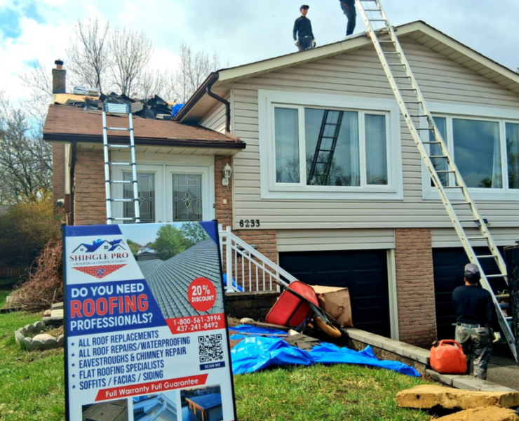 Main Section Roof Stripping
